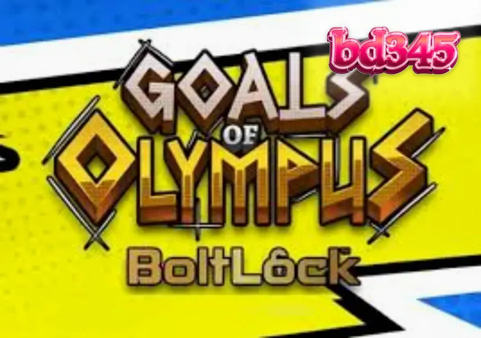 Goals of Olympus BoltLock স্লট গেমের গ্রিড এবং বোল্টলক মেকানিক্সের দৃশ্য
